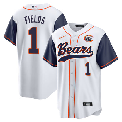 Navy Sleeves - Justin Fields