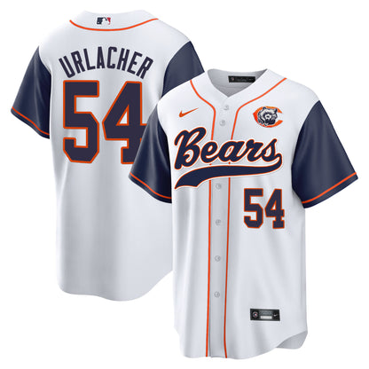 Navy Sleeves - Brian Urlacher