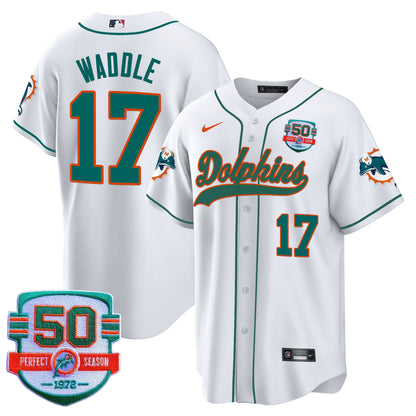 White - Jaylen Waddle