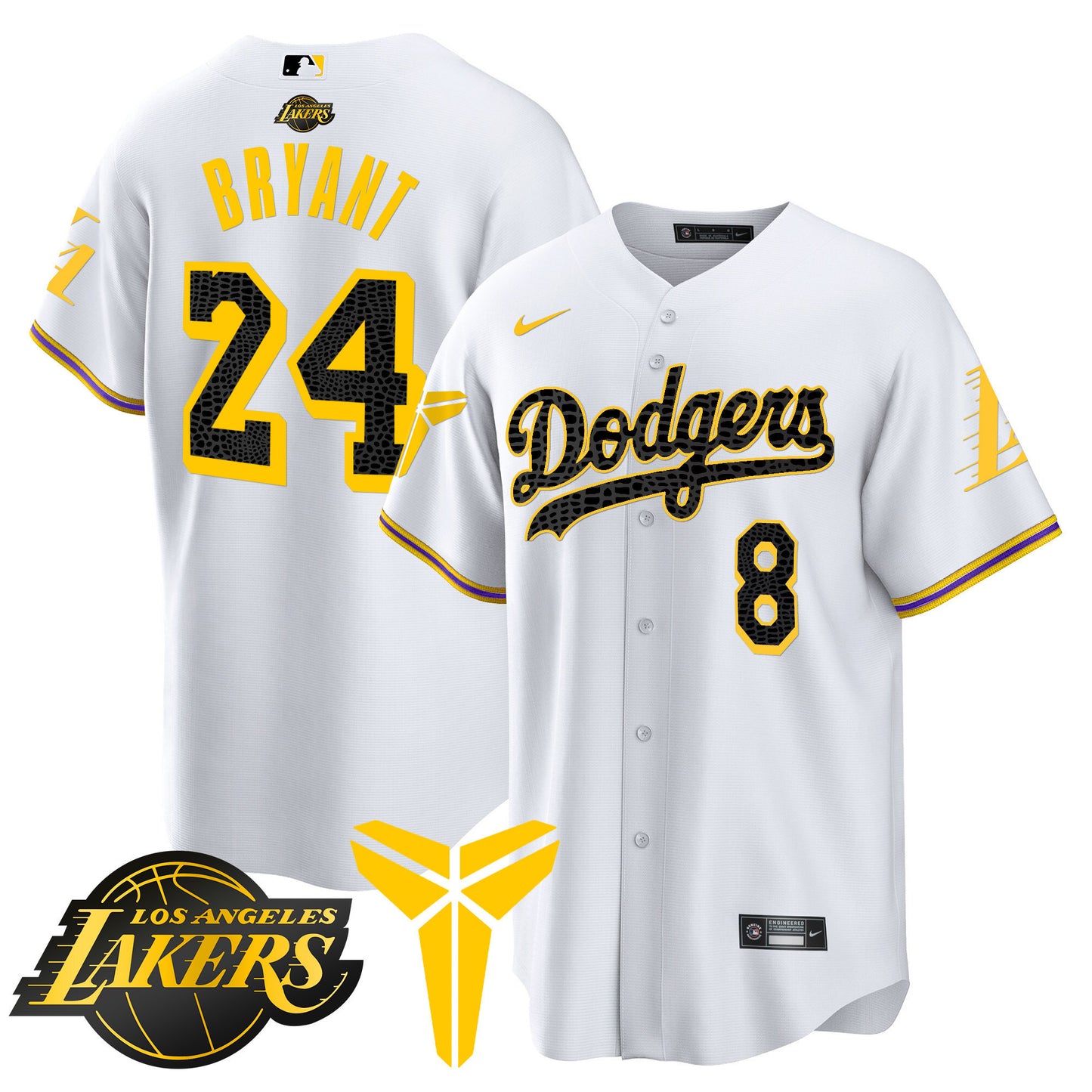 White - Kobe Bryant