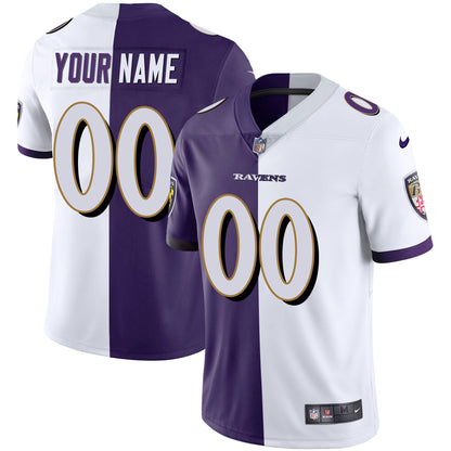 Men - Split White Purple