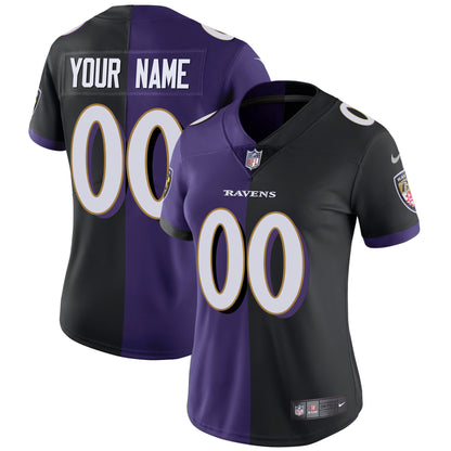 Women - Split Black Purple