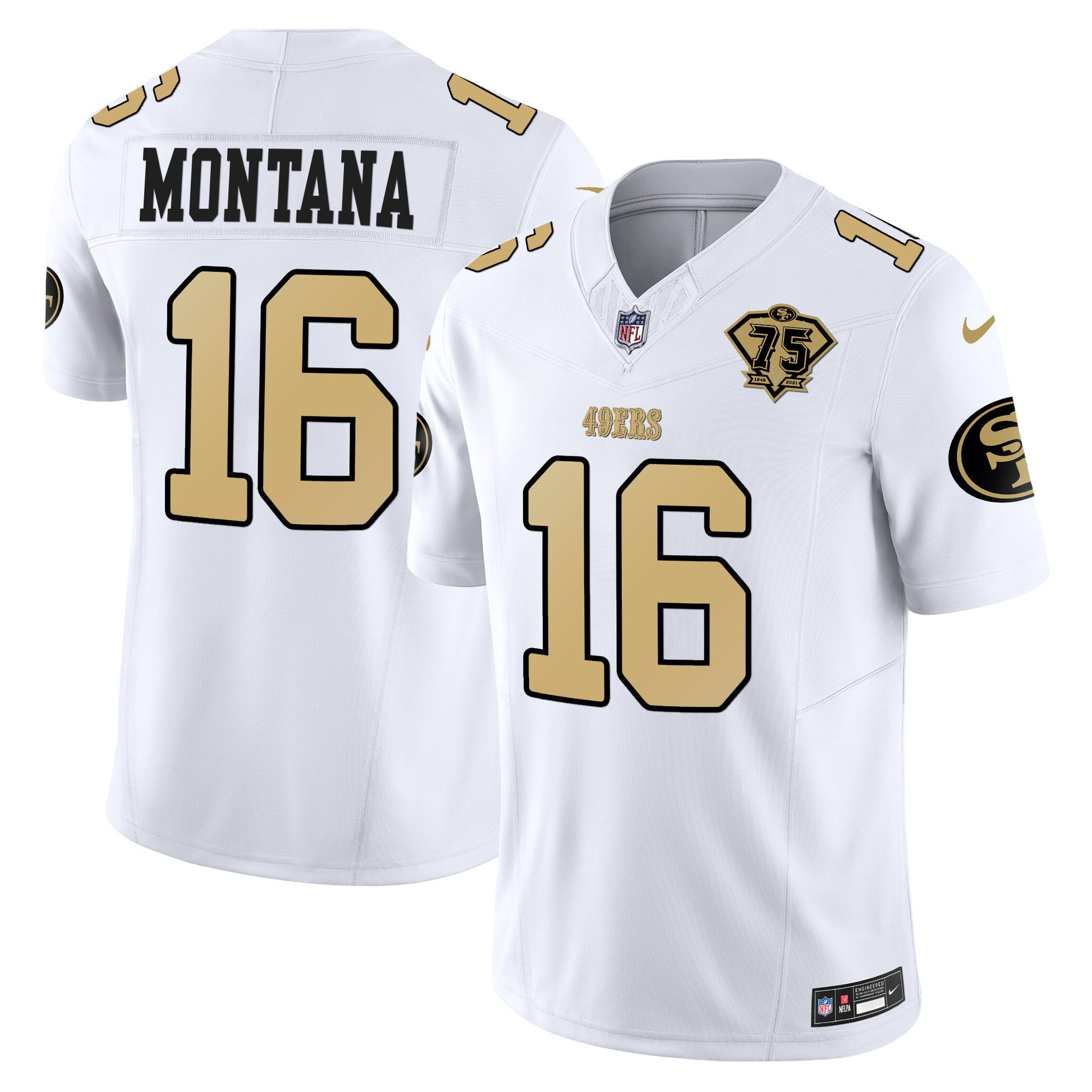 White - Joe Montana