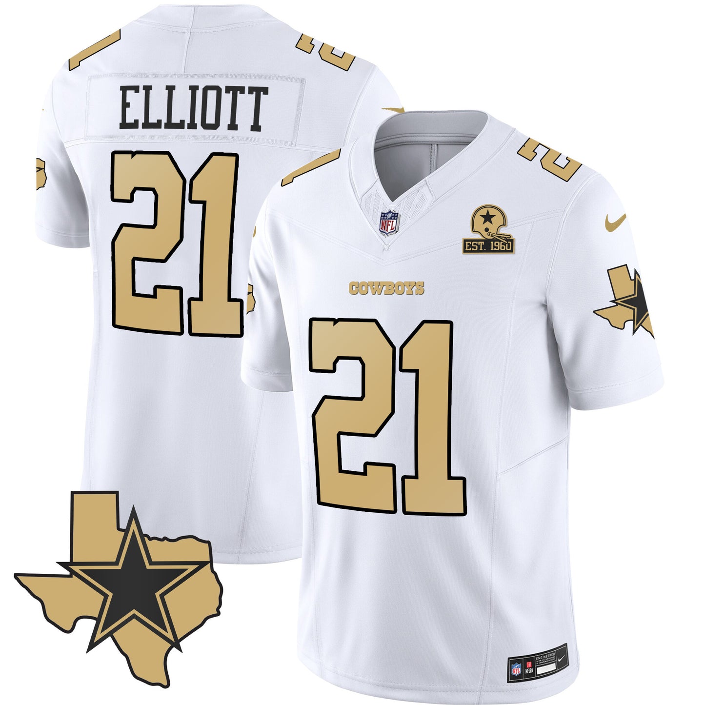 White - Ezekiel Elliott