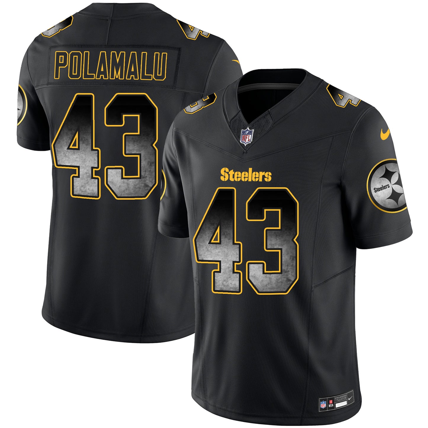 Black - Troy Polamalu