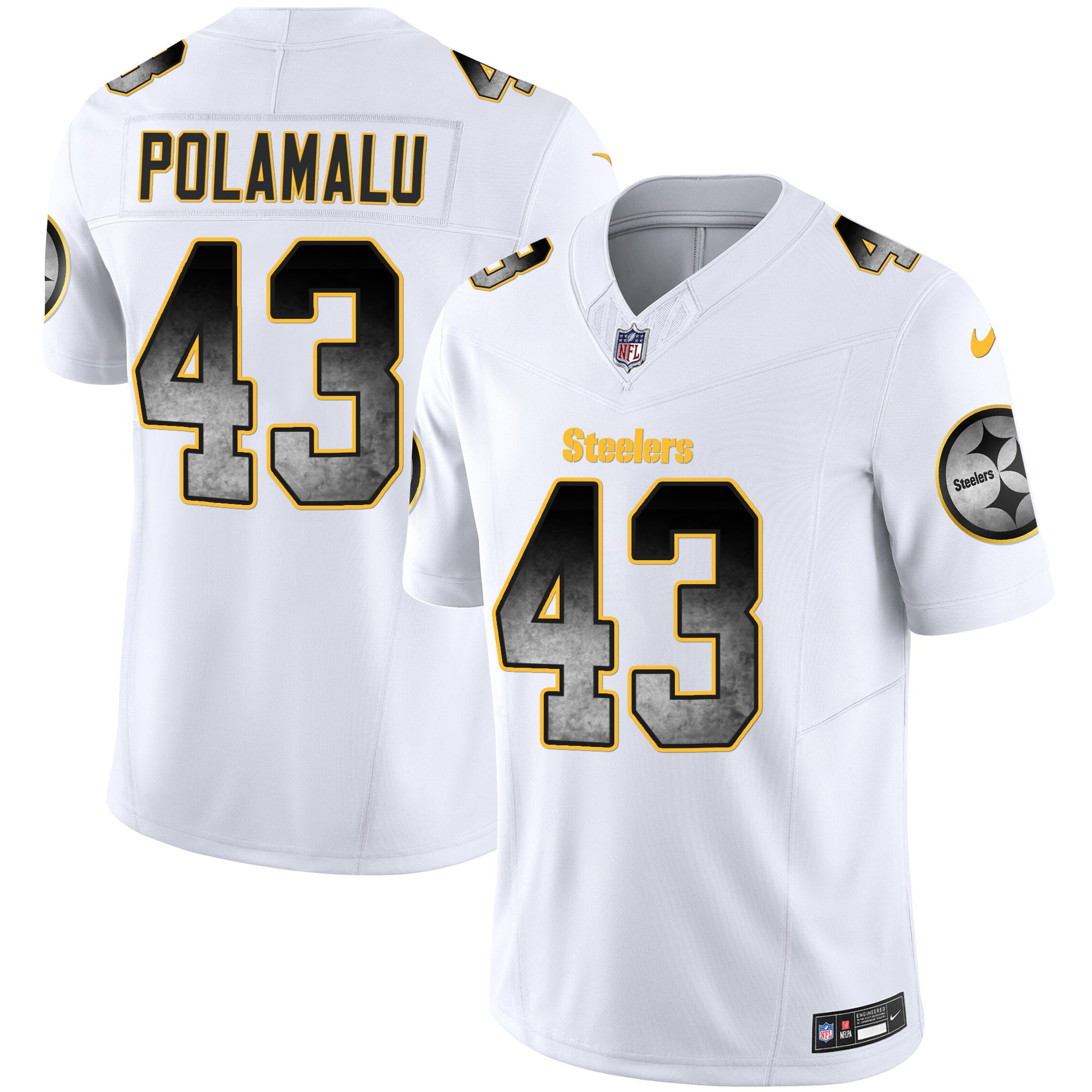 White - Troy Polamalu