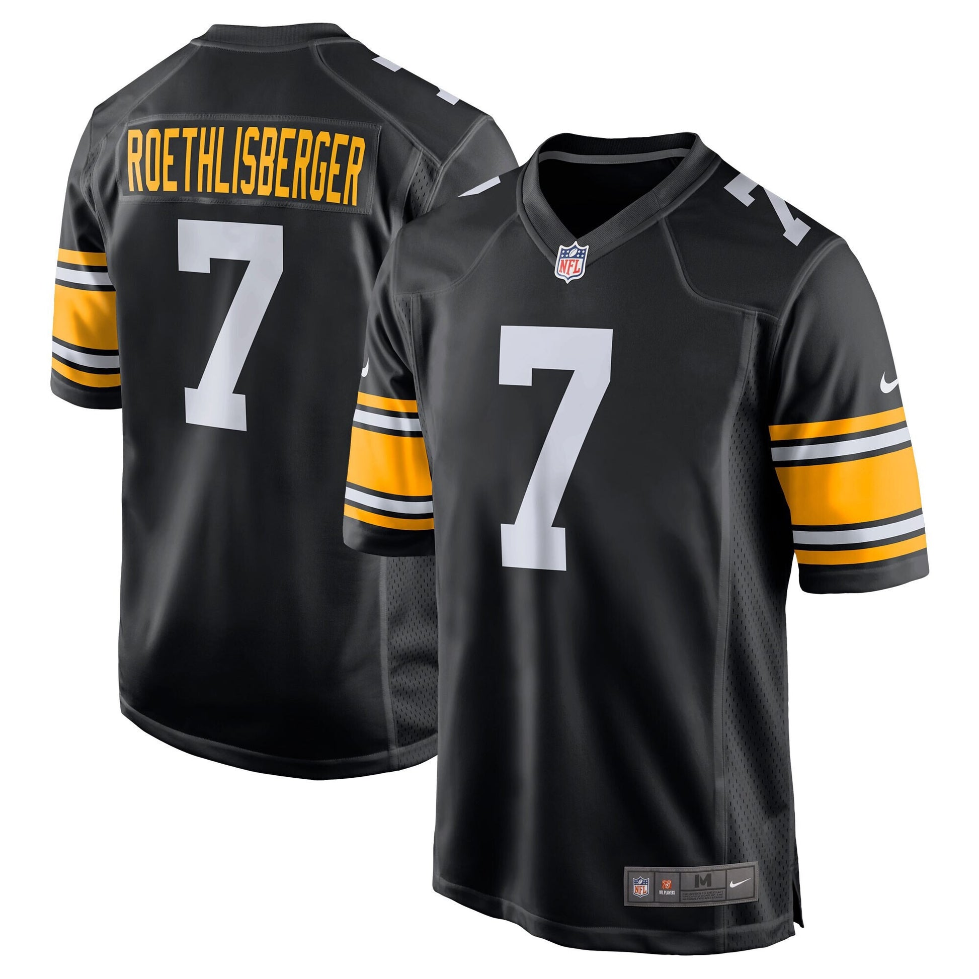 Ben Roethlisberger Pittsburgh Black Jersey