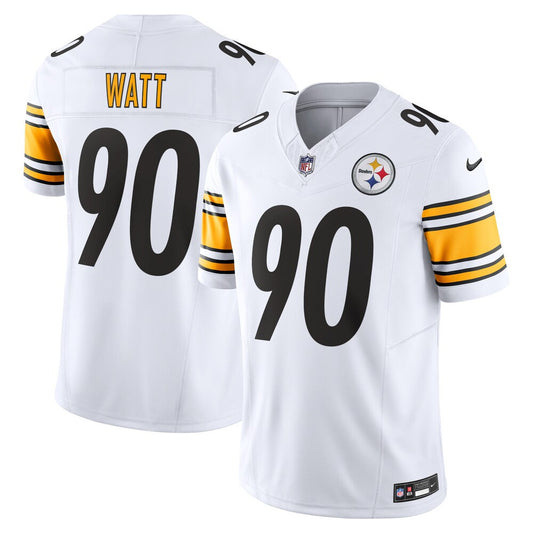 T.J. Watt Pittsburgh White Vapor F.U.S.E. Jersey