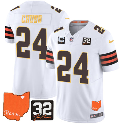 White - Nick Chubb
