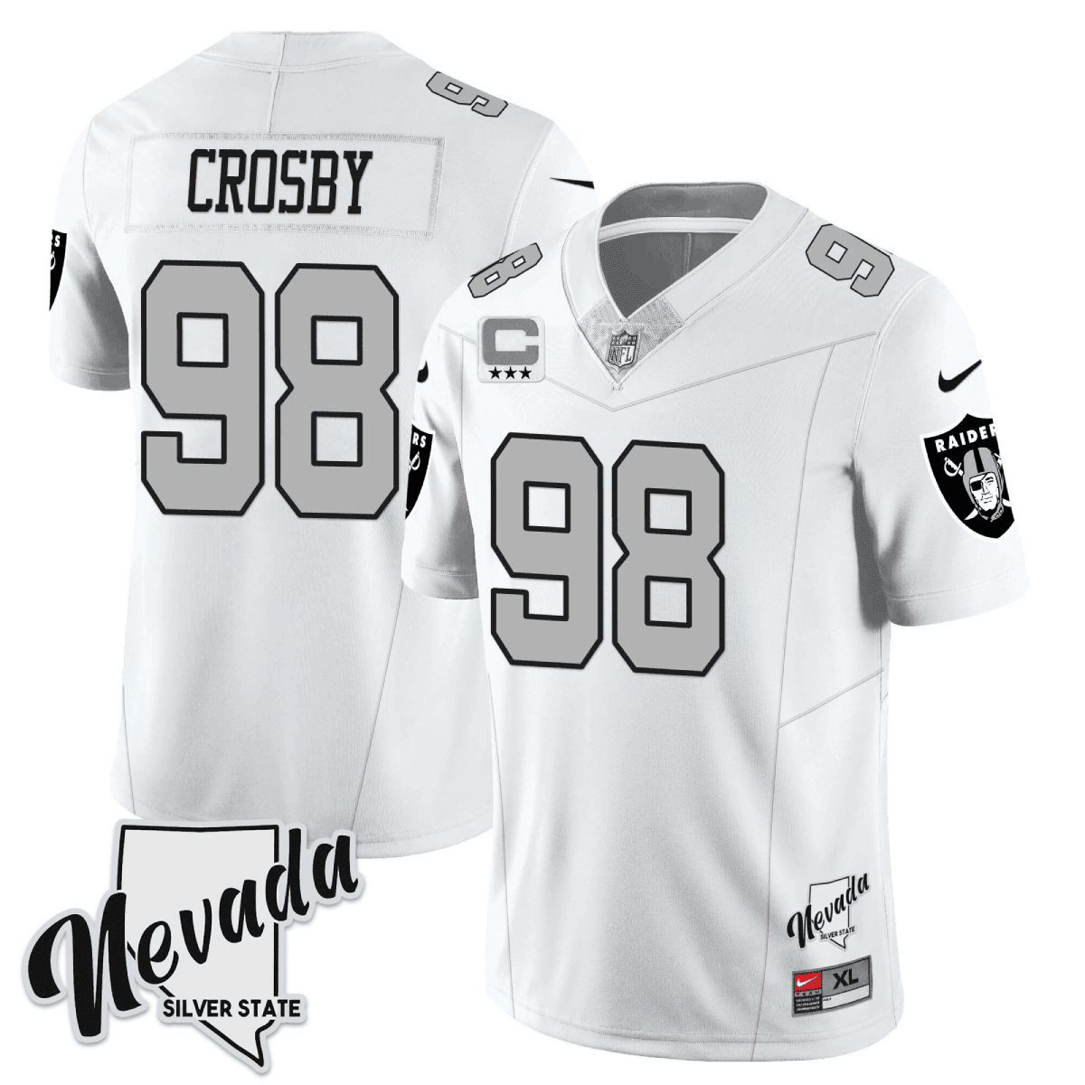 White Silver - Maxx Crosby