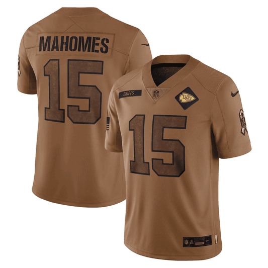 Kansas City 2023 Salute To Service Limited Jersey – Brown