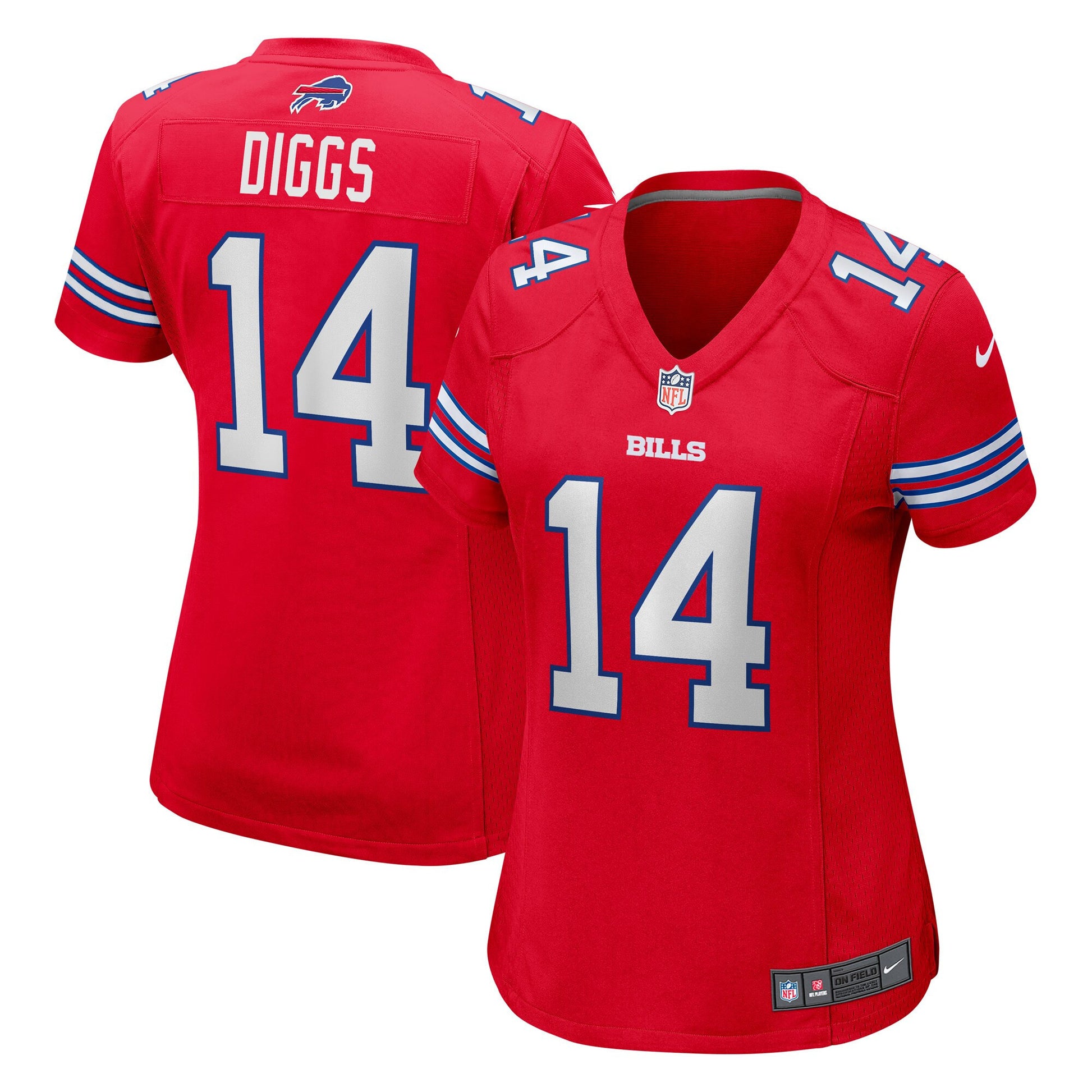 Women’s Buffalo Stefon Diggs Red Jersey