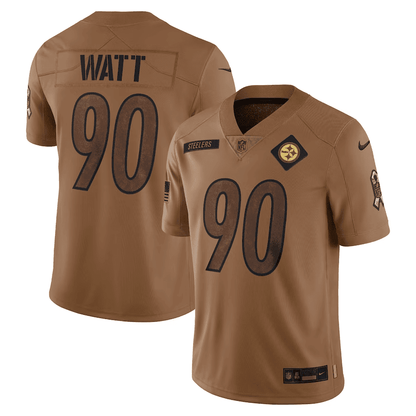 Pittsburgh 2023 Salute To Service Limited Jersey- Brown
