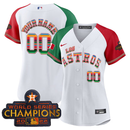Houston Los Mexico Custom Jersey