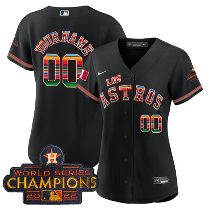 Houston Los Mexico Custom Jersey