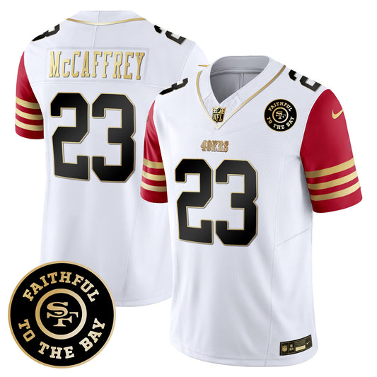 Faithful To The Bay Patch Scarlet Sleeves Vapor Limited Jersey