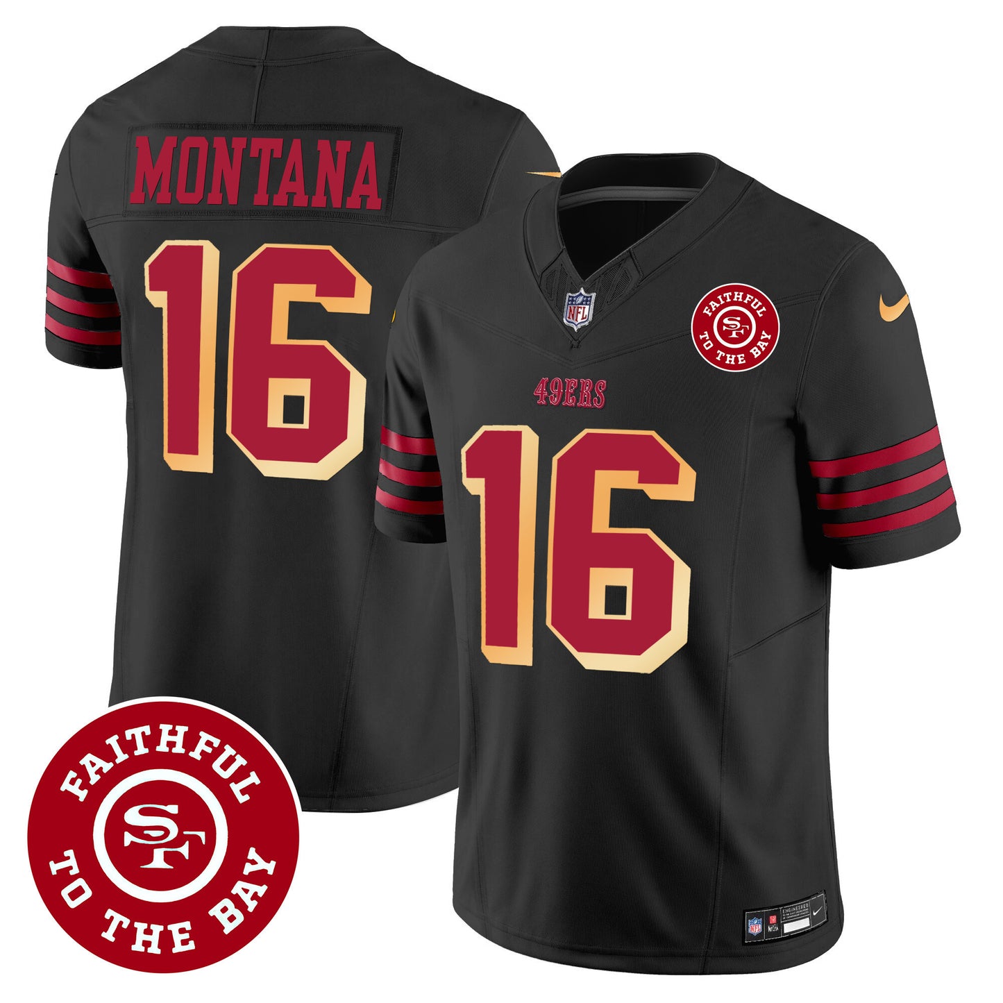 Black - Joe Montana