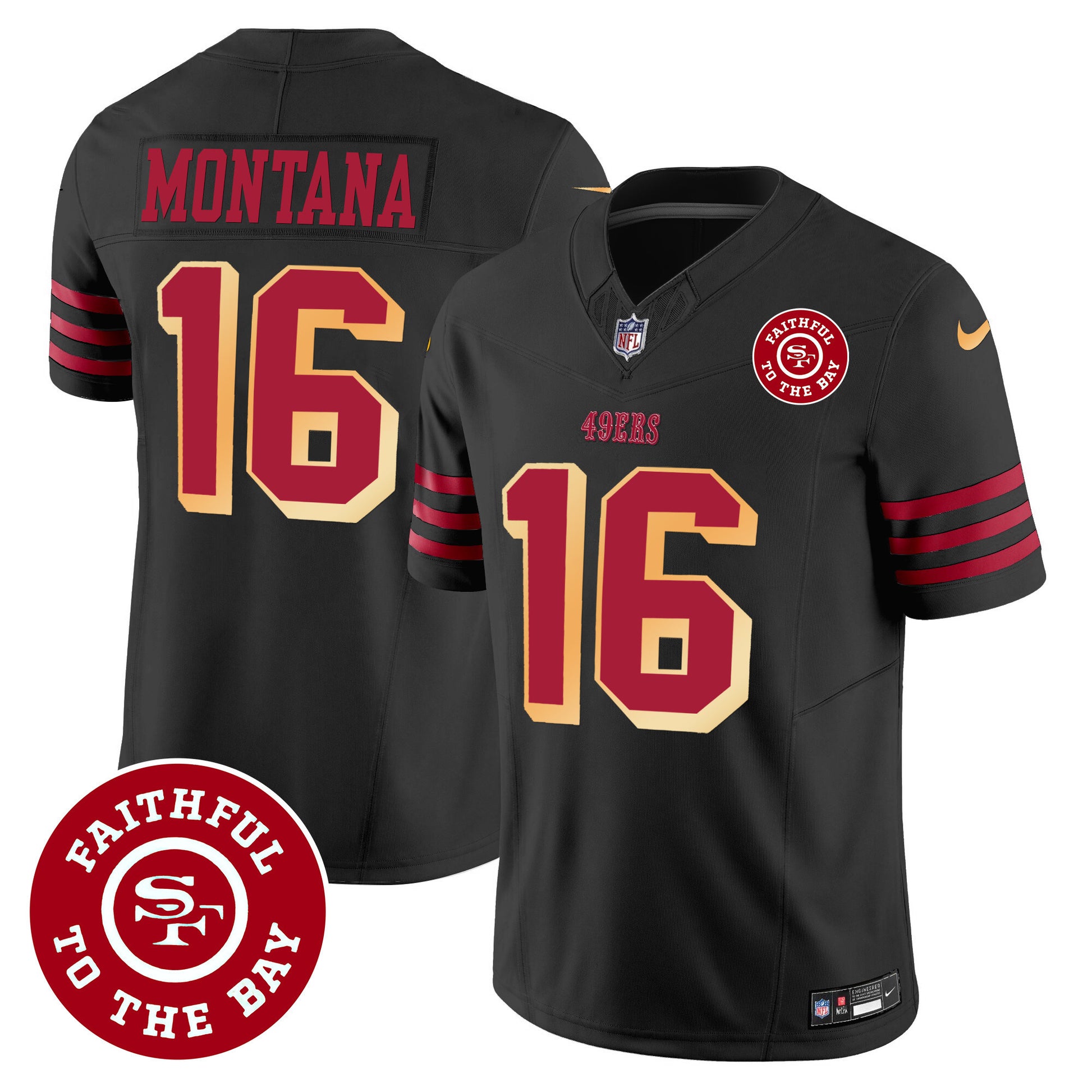 Black - Joe Montana
