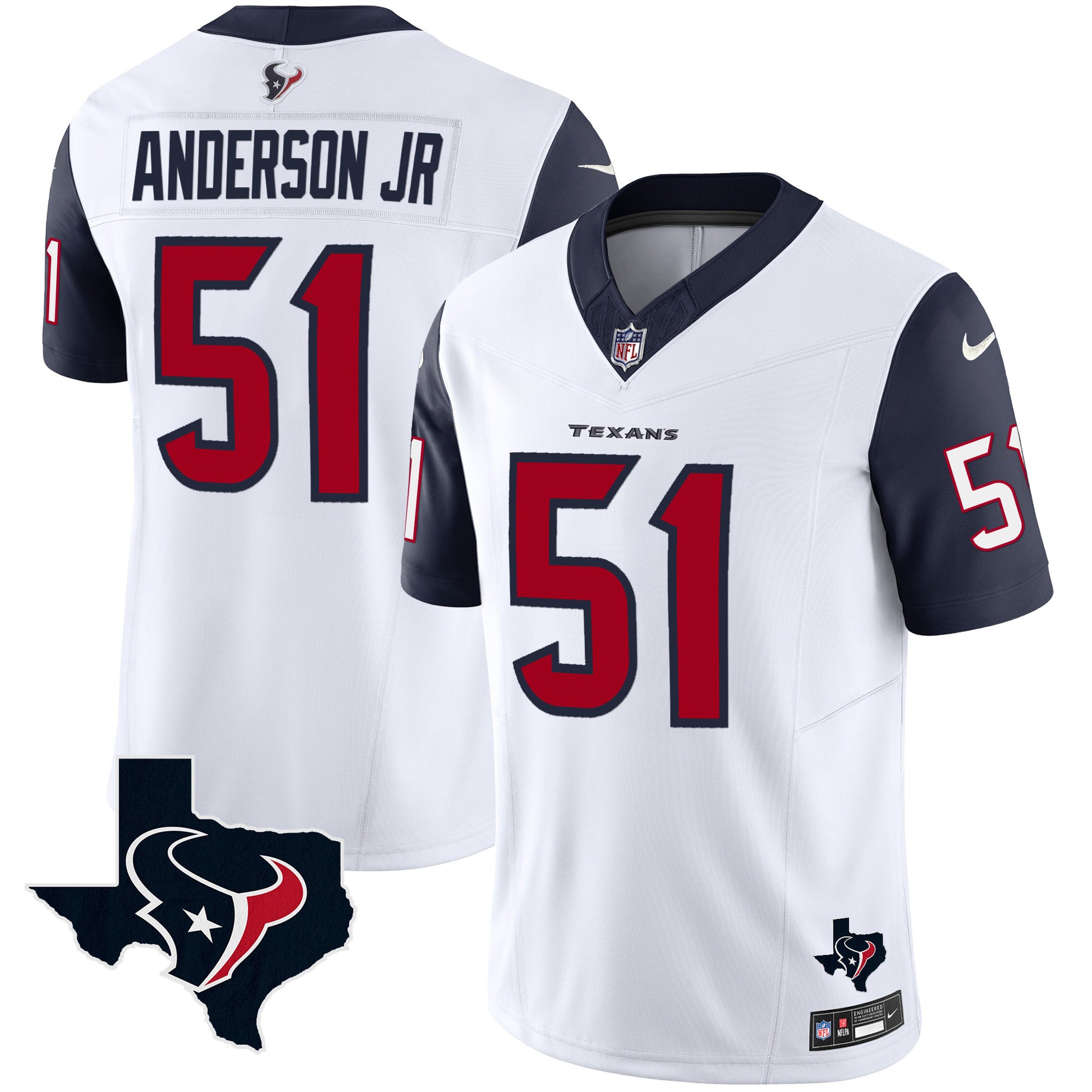 Navy Sleeves - Will Anderson Jr.