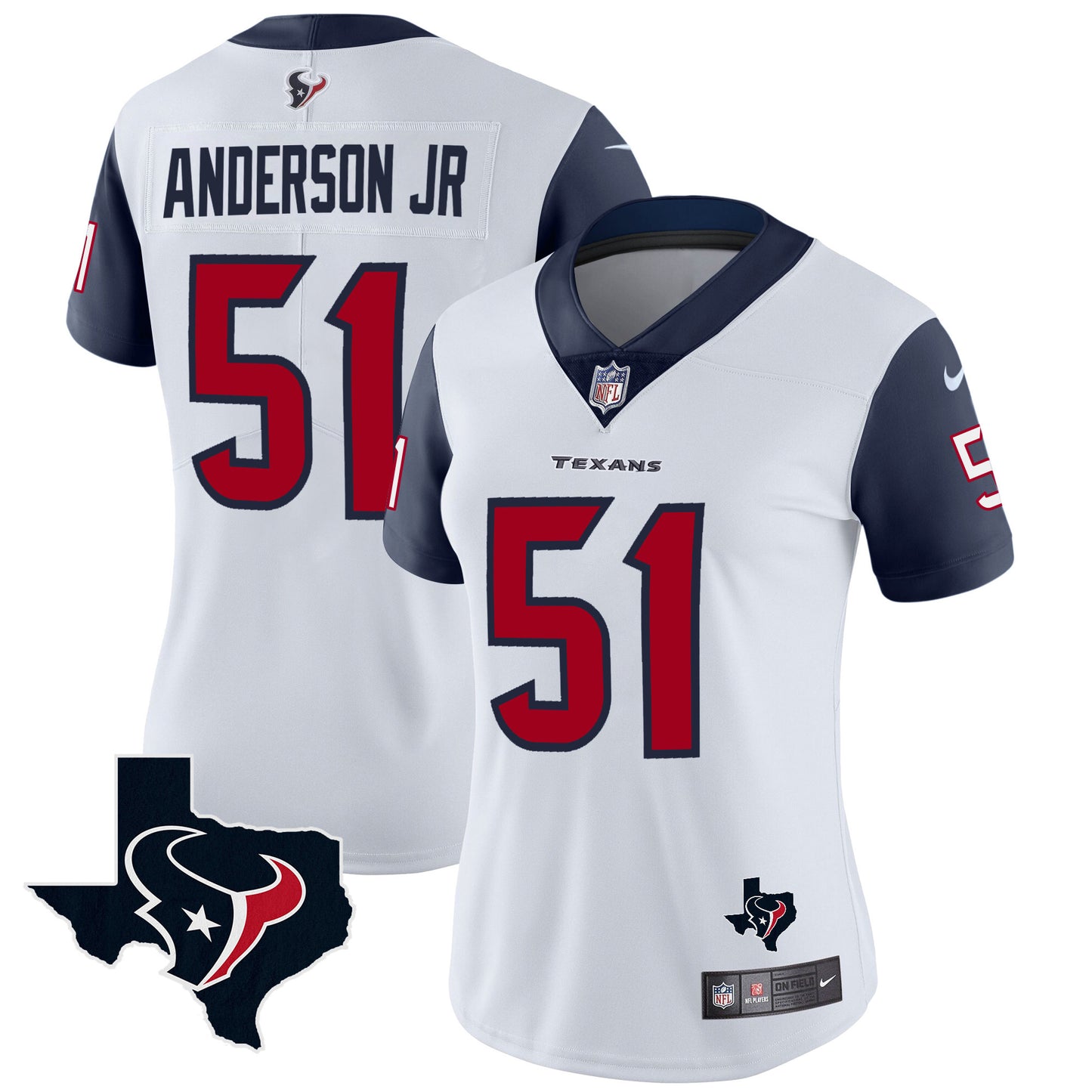 Navy Sleeves - Will Anderson Jr.