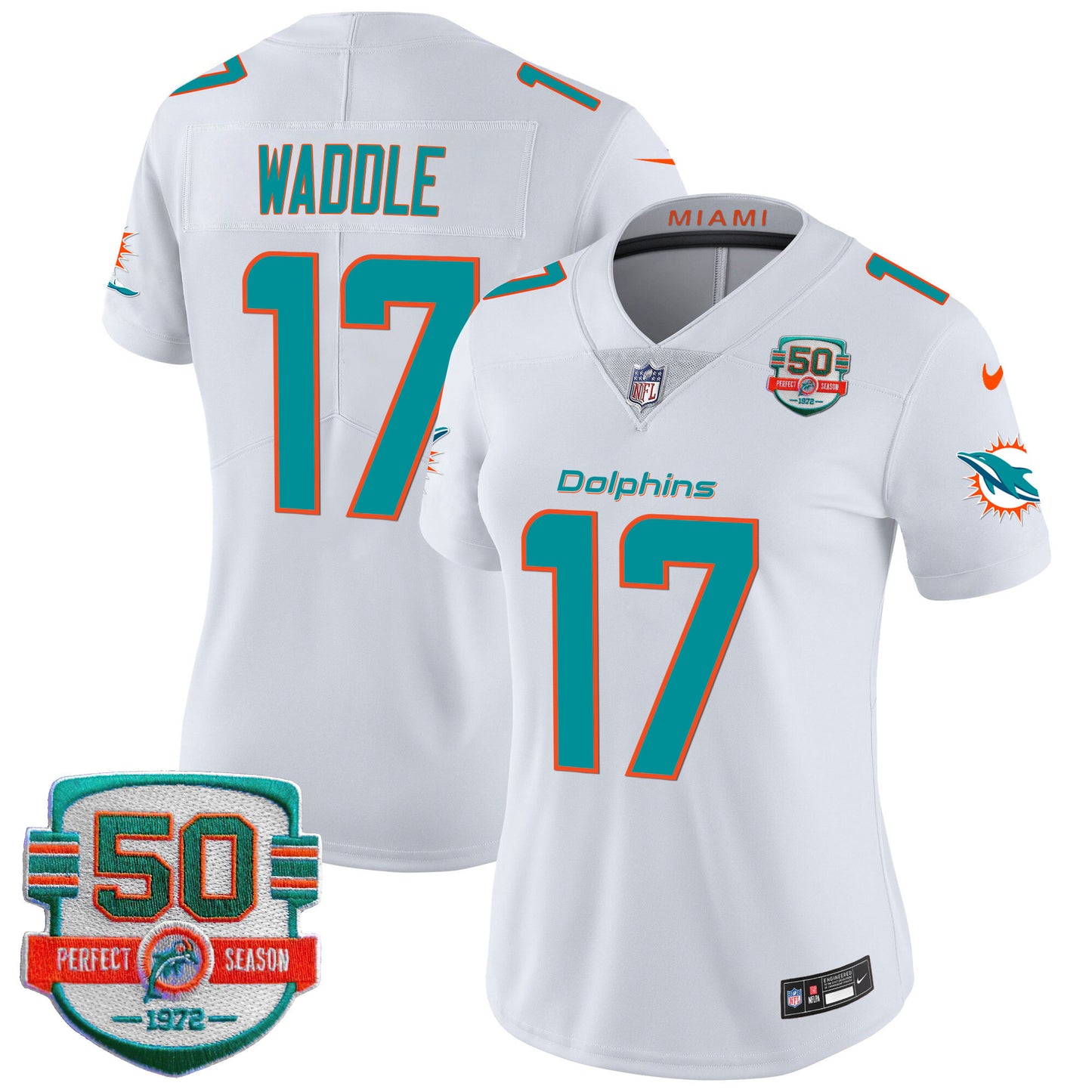 White - Jaylen Waddle