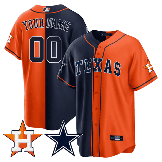 Orange - Navy