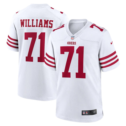 Trent Williams San Francisco White Jersey