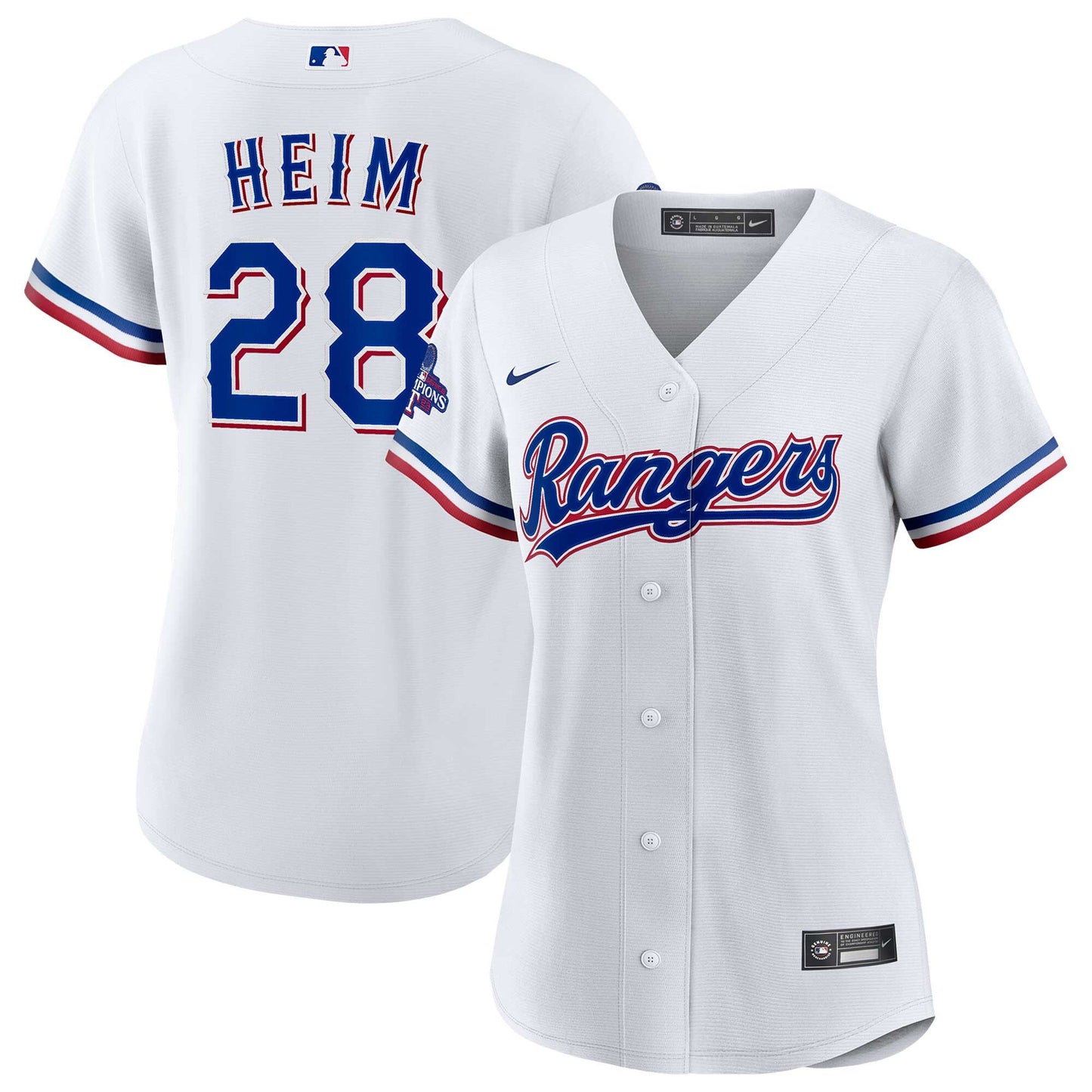Texas Home 2023 World Series Champions Limited Jersey – White