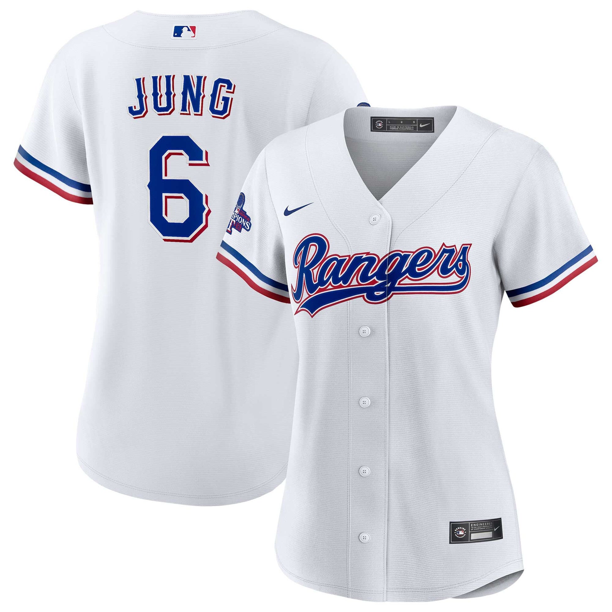 Texas Home 2023 World Series Champions Limited Jersey – White