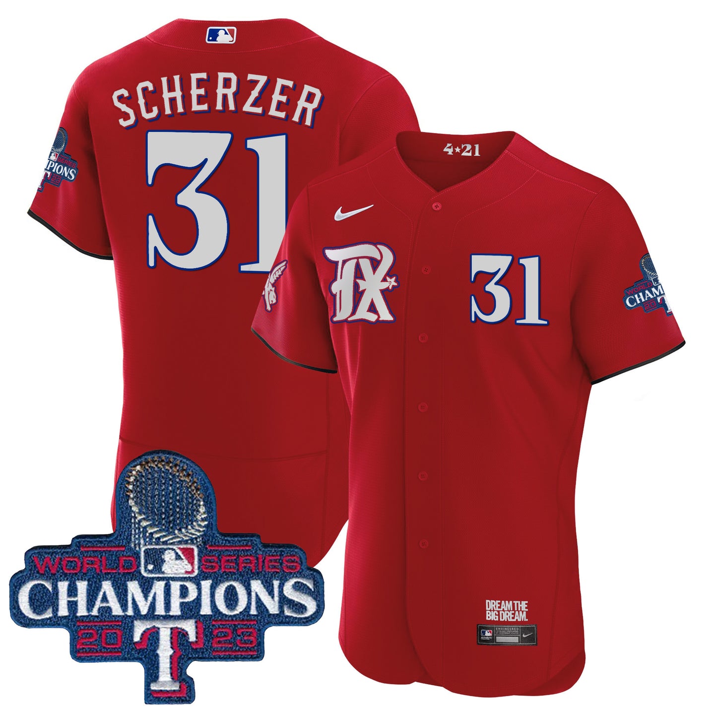Red - Max Scherzer