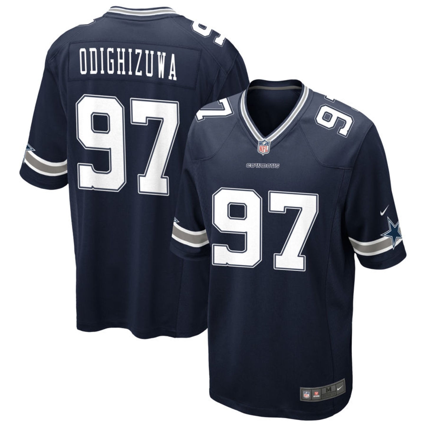 Osawaru Odighizuwa Dallas Navy Jersey