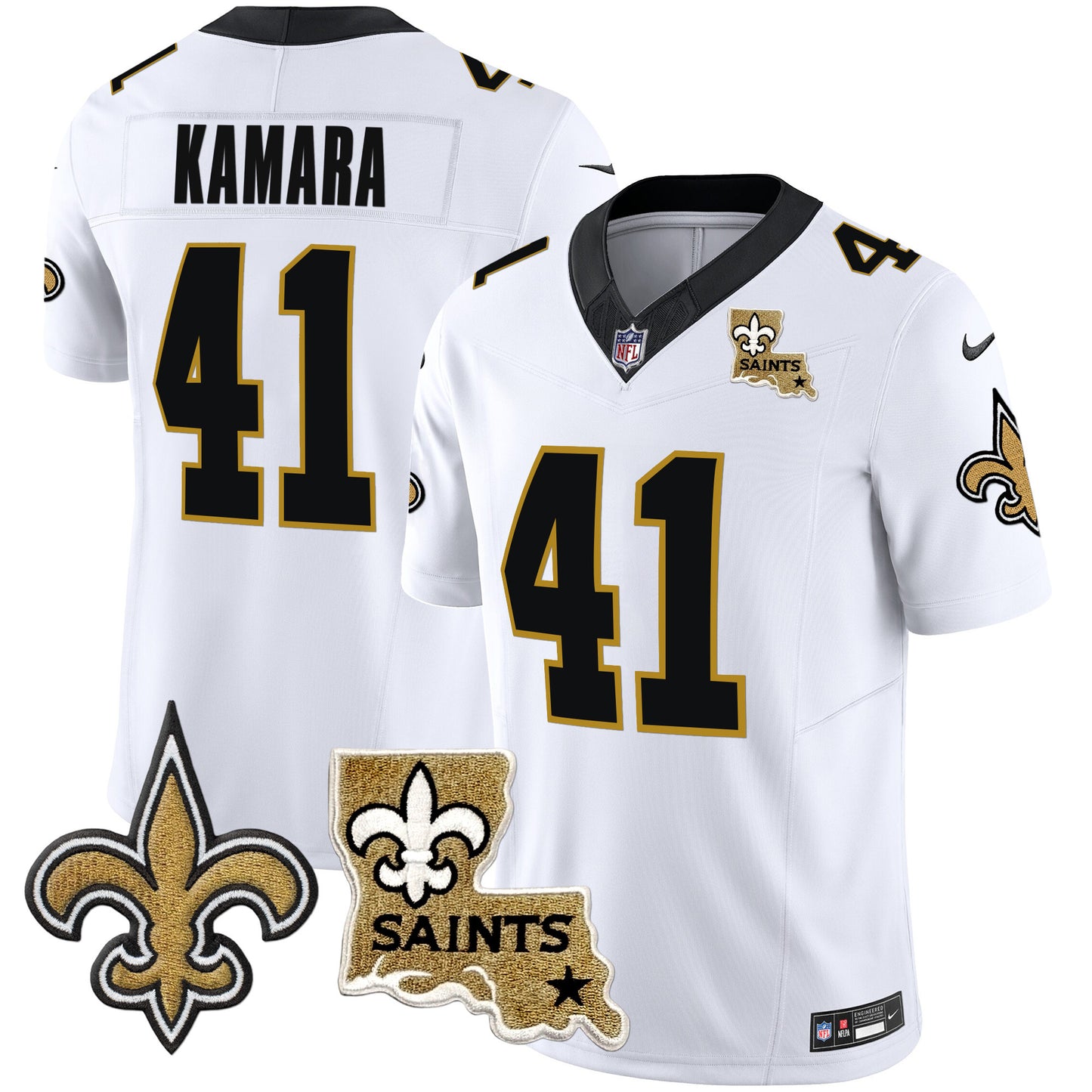 White - Alvin Kamara
