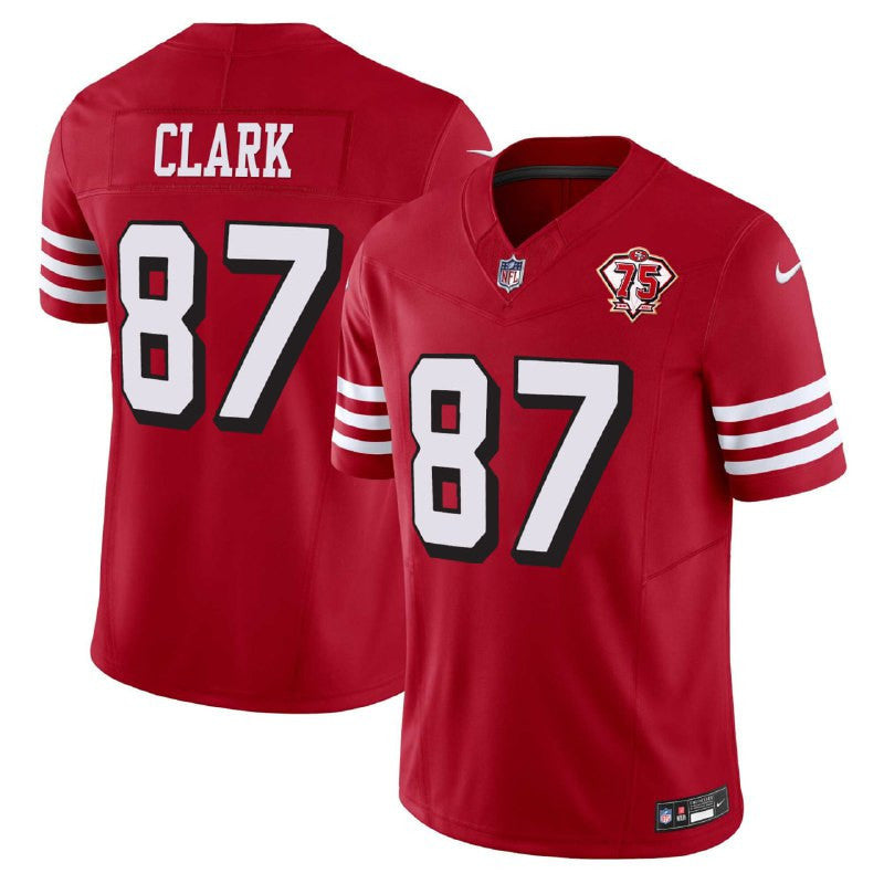 Dwight Clark San Francisco Red Jersey