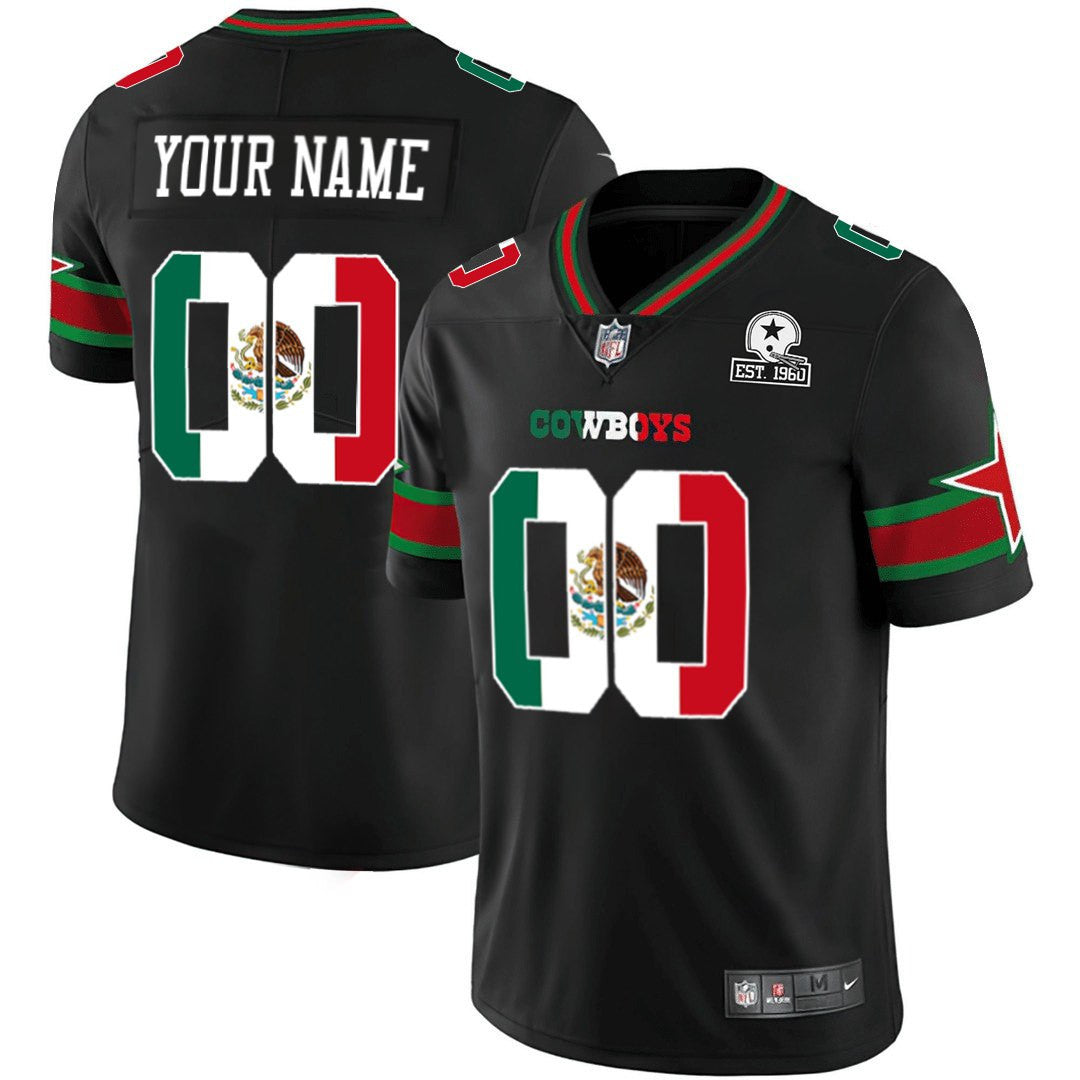 Mexico EST 1960 Patch Vapor Limited Custom Jersey