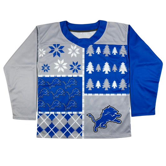 Detroit Christmas Hockey Jersey