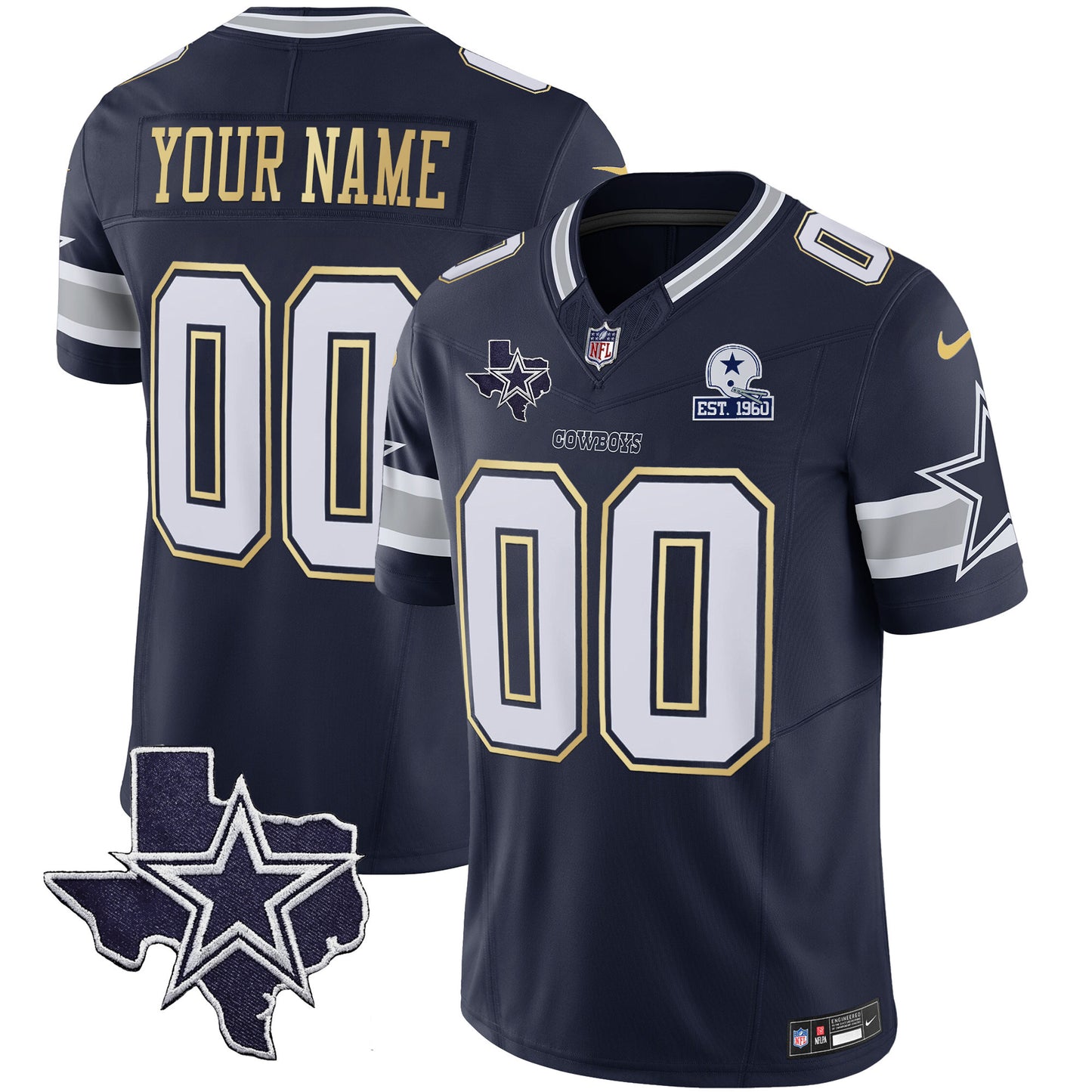 Navy Gold