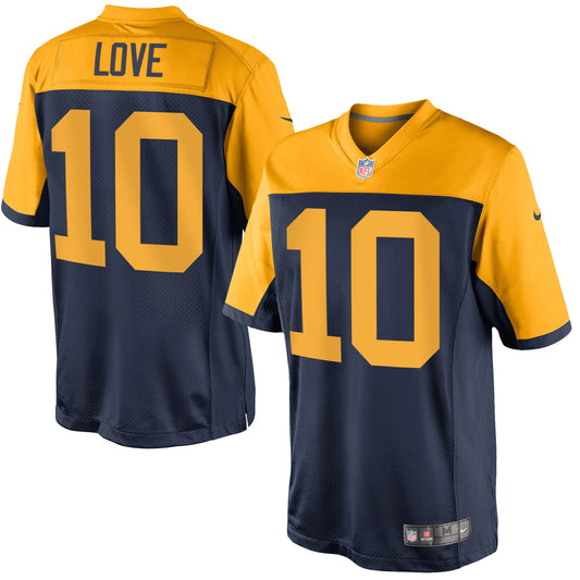 Green Bay Throwback Navy Alternate Jersey