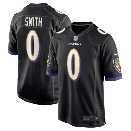 Baltimore Roquan Smith Black Jersey