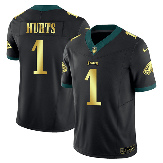 Black Gold Trim - Jalen Hurts