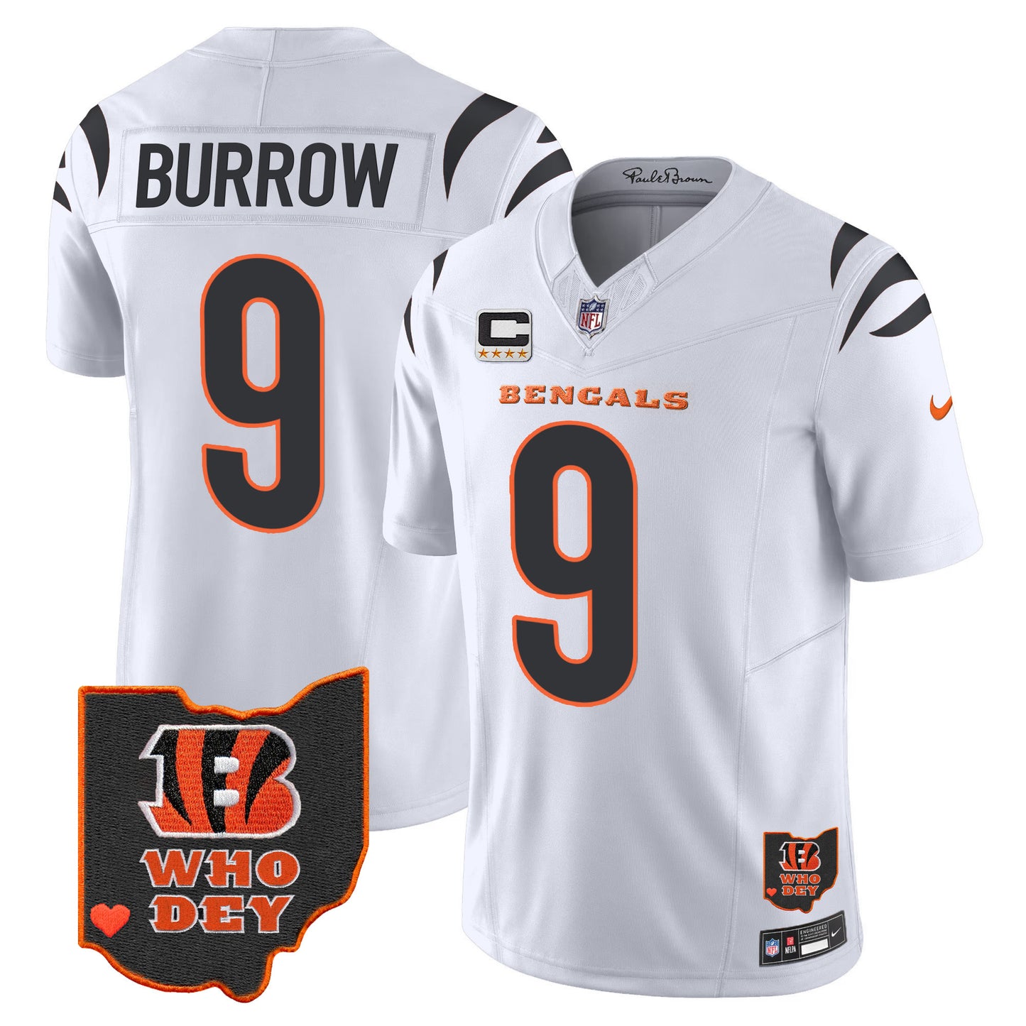 White - Joe Burrow
