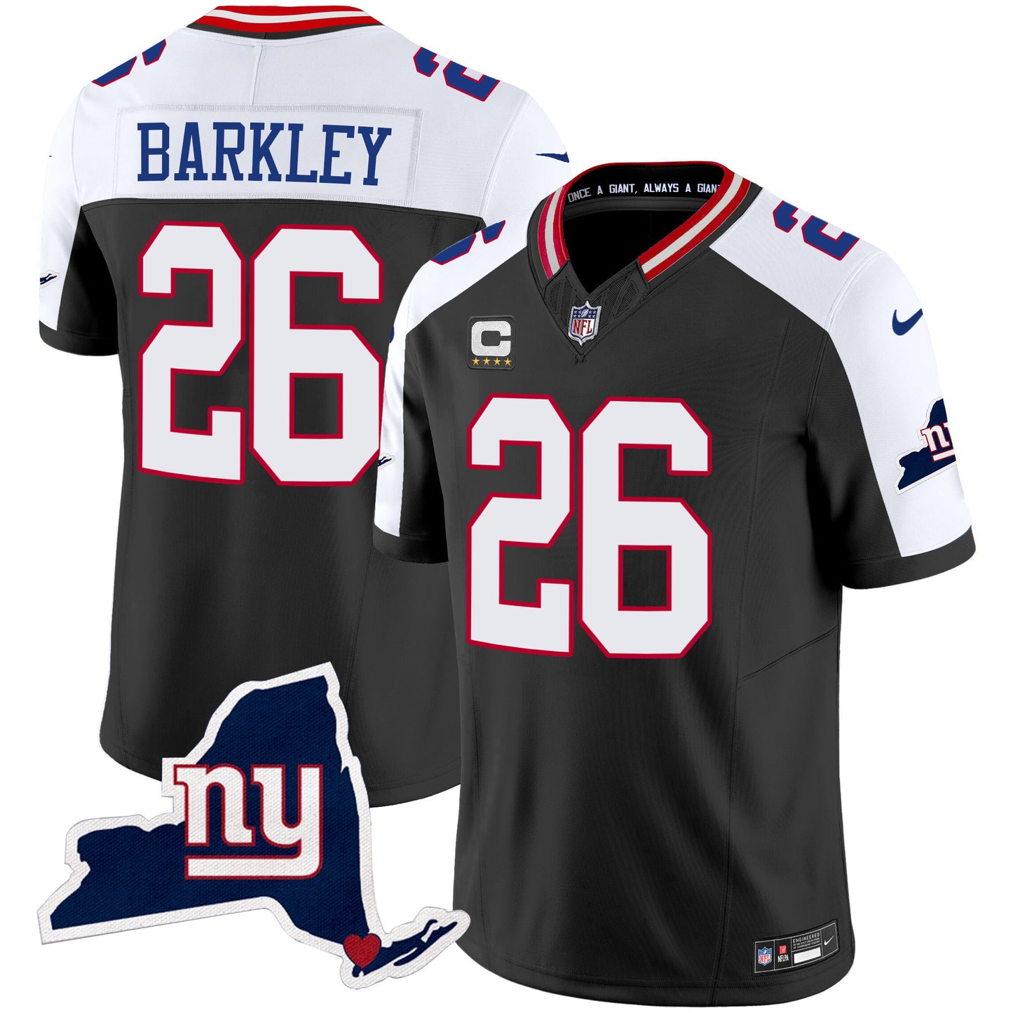 Black Alternate - Saquon Barkley