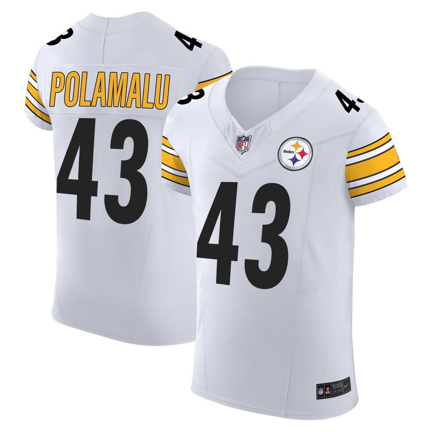 White - Troy Polamalu