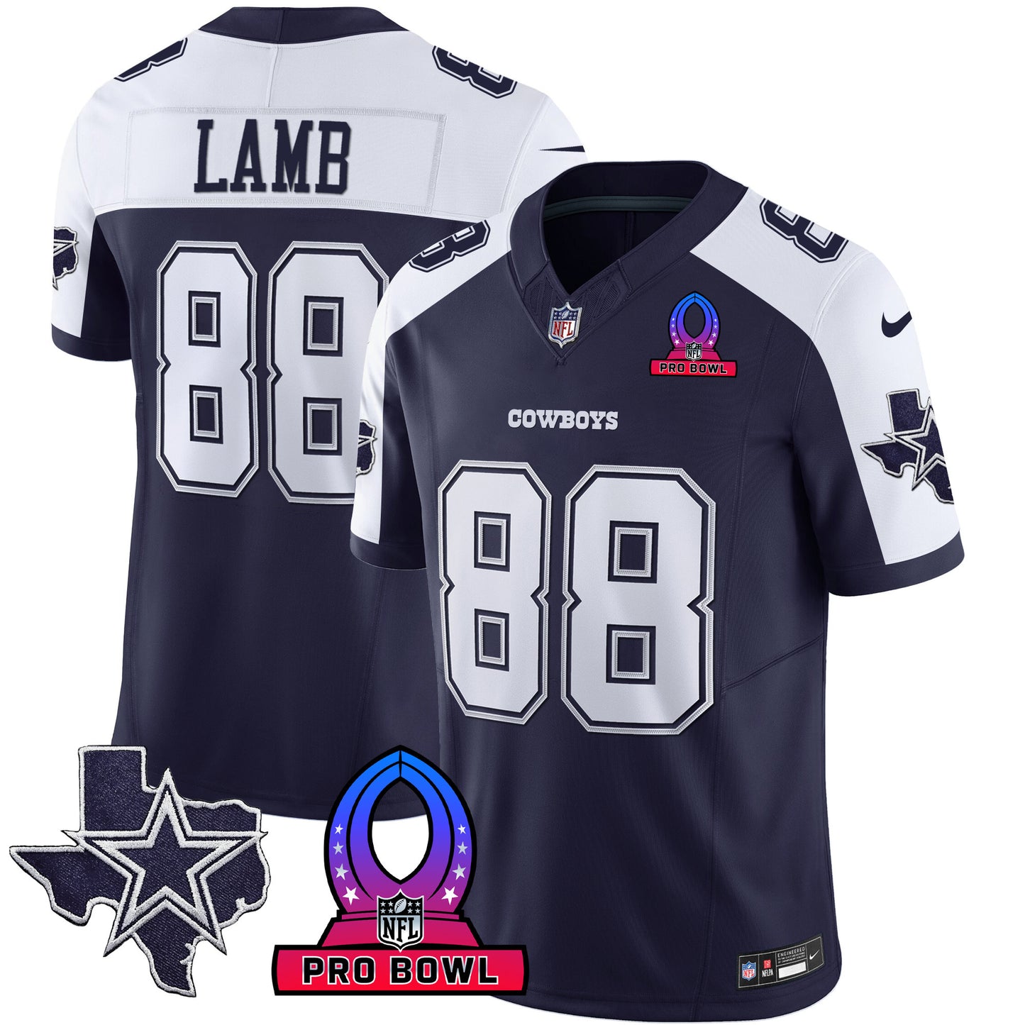 Alternate Navy - CeeDee Lamb