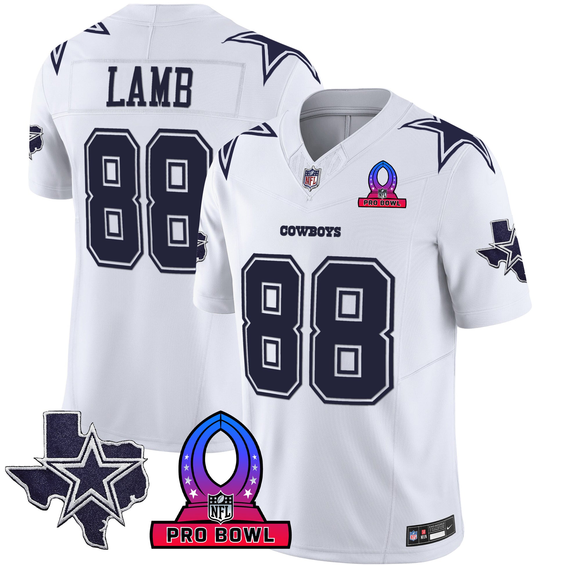White - CeeDee Lamb