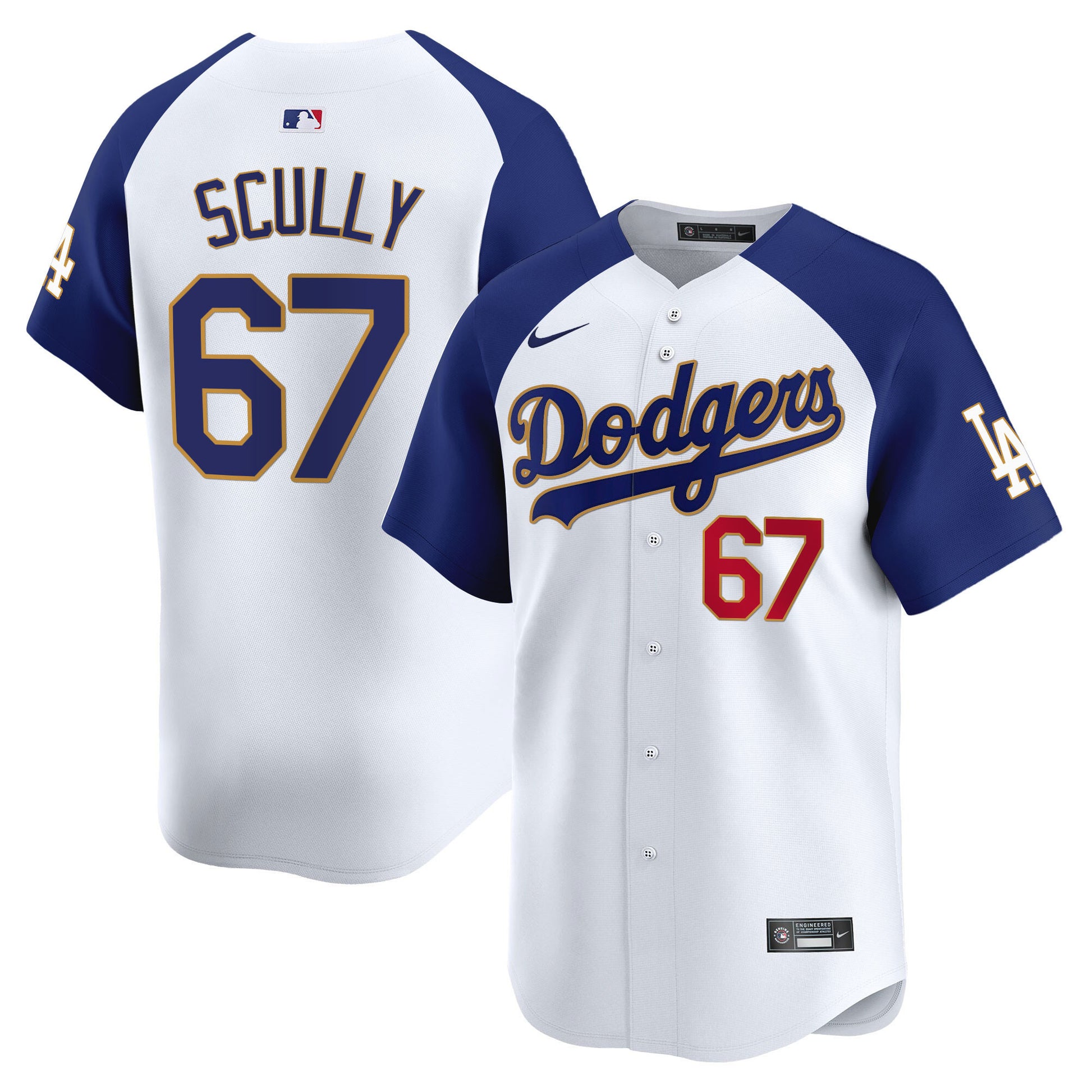 Alternate White - Vin Scully
