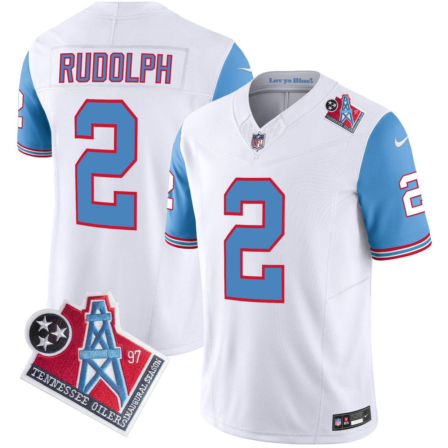 Blue Sleeves - Mason Rudolph