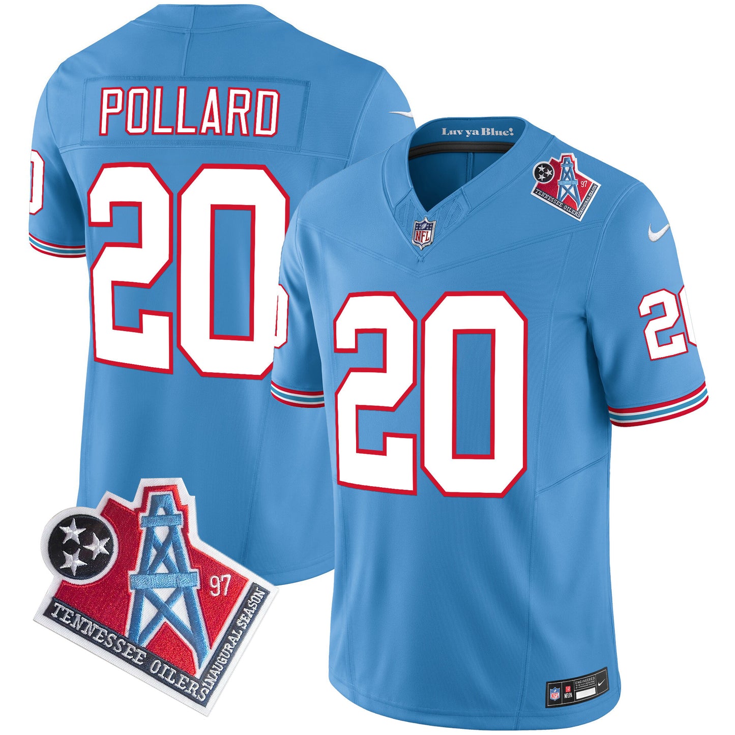 Light Blue - Tony Pollard