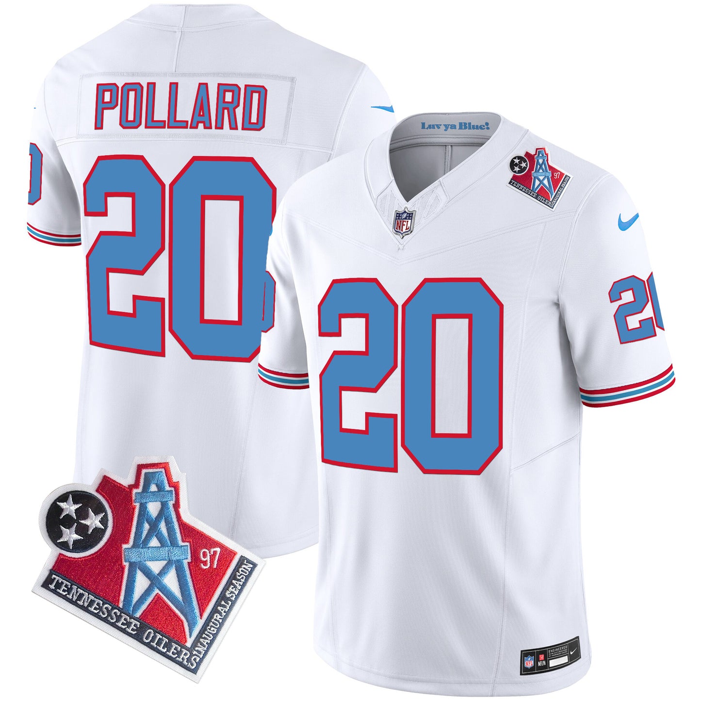 White - Tony Pollard