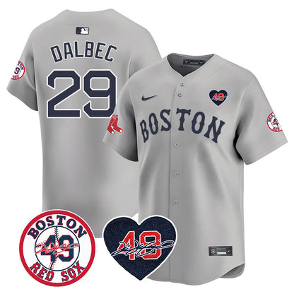 Men’s Tim Wakefield Memorial Patch Vaper Premier Limited Jersey – All Stitched