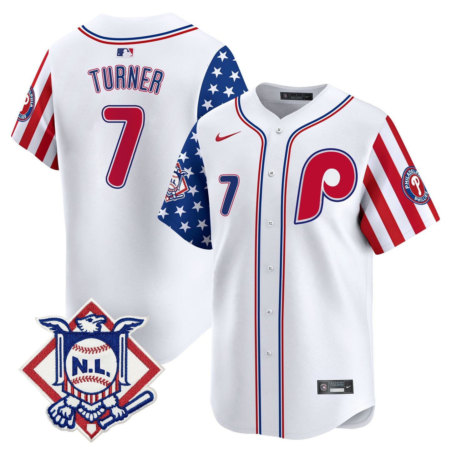 White Alternate - Trea Turner